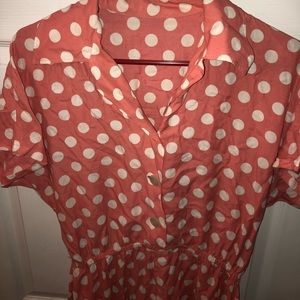 Vintage 50s pinup dress